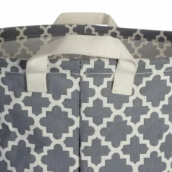 DII® Gray Lattice Laundry Bins, 2ct.