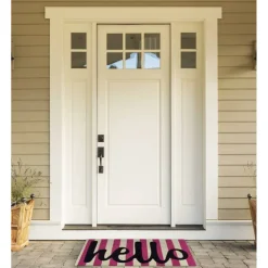 DII® Hello Stripes Doormat