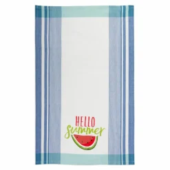 DIIĀ® Hello Summer Print Dishtowel, 3ct.