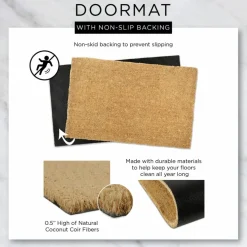 DII® Jack-O-Lantern Doormat