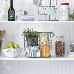 DII® Large Rectangle Metal Basket
