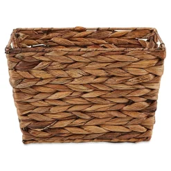 DII® Medium Dark Brown Water Hyacinth Baskets, 2ct.