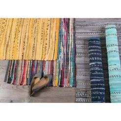 DII® Multi Aqua Rag Rug, 20" x 31.5"