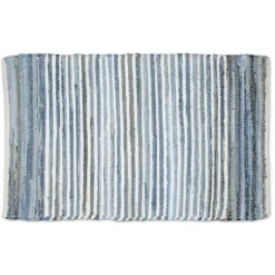 DII® Multi Denim Rag Rug, 4ft. x 6ft.