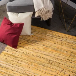 DII® Multi Mustard Rag Rug, 20