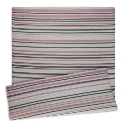 DIIĀ® Multi Tone Striped Outdoor Rug, 4ft. x 6ft.