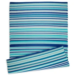 DII® Multi Tone Striped Outdoor Rug, 4ft. x 6ft.