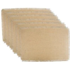 DII® Natural Jute Placemats, 6ct.