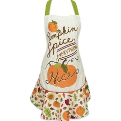 DII® Pumpkin Spice Ruffle Apron
