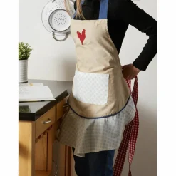 DII® Red Rooster Ruffle Apron