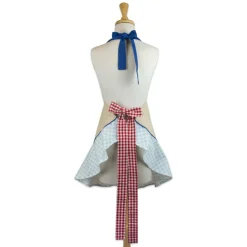 DII® Red Rooster Ruffle Apron