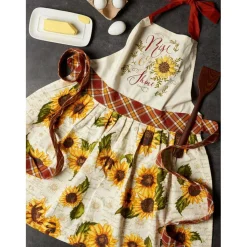 DIIĀ® Rise & Shine Sunflower Skirted Apron