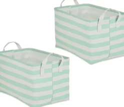 DII® Striped Laundry Bins, 2ct.