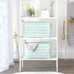 DII® Striped Laundry Bins, 2ct.