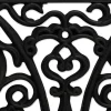 DII® Welcome Scroll Half Moon Rubber Doormat