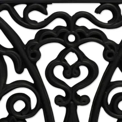 DII® Welcome Scroll Half Moon Rubber Doormat