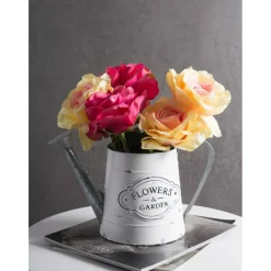 DII® Yellow Flower Open Rose Set, 6ct.