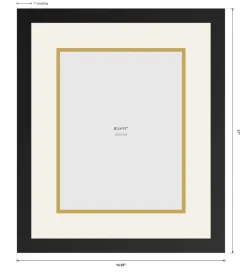 Diploma Frame x 11 Certificate (Portrait) - Graduation Stainless Silver Hardwood With Dark Red Mat