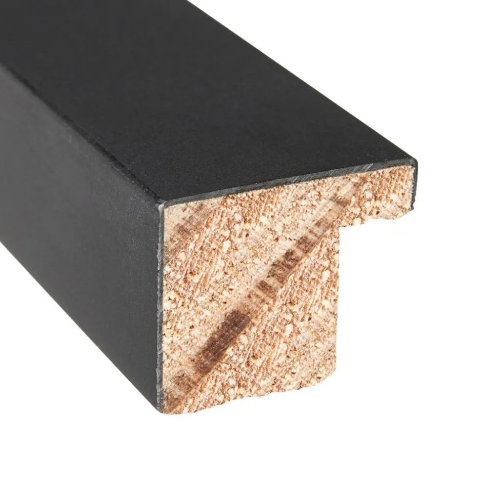 Diploma Frame x 8 Professional License - Graduation Matte Black Hardwood With Dark Red double mat