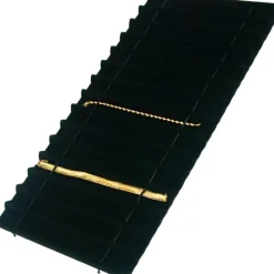 Display Tray Bracelet Watch Black Velvet 15 Compartment