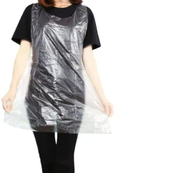 Disposable Aprons (50 Count), Plastic apron for Painting Party, Cooking, Housework, Picnic etc.