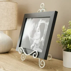 Distressed White Table Easel by Studio Décor®