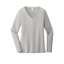 District® Very Important Tee® Long Sleeve V-Neck Women's T-Shirt