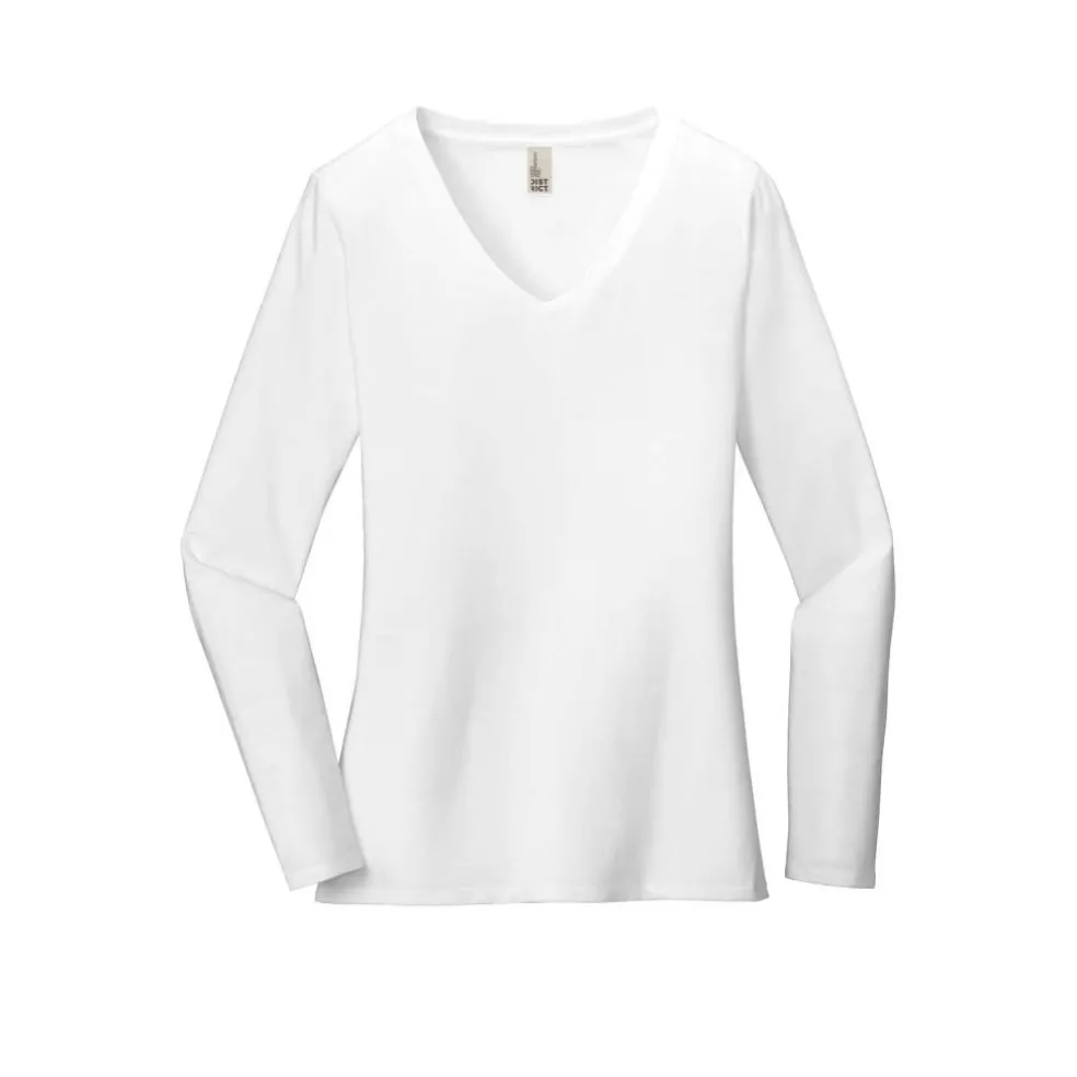 District® Very Important Tee® Long Sleeve V-Neck Women's T-Shirt