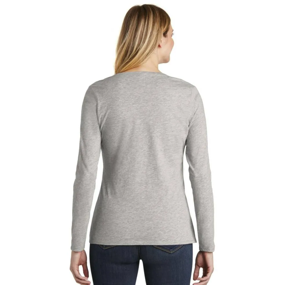 District® Very Important Tee® Long Sleeve V-Neck Women's T-Shirt