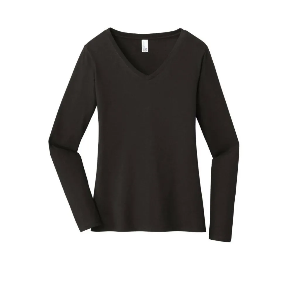 District® Very Important Tee® Long Sleeve V-Neck Women's T-Shirt