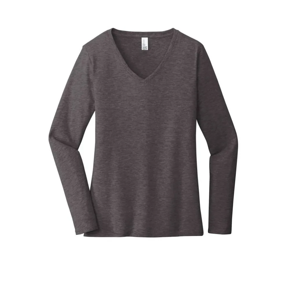District® Very Important Tee® Long Sleeve V-Neck Women's T-Shirt
