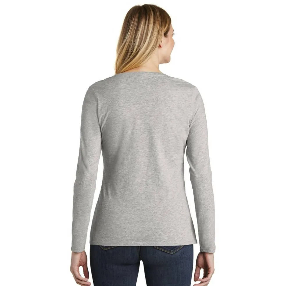 District® Very Important Tee® Long Sleeve V-Neck Women's T-Shirt