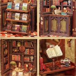 DIY Book Nook Kit - Owl Bookstore