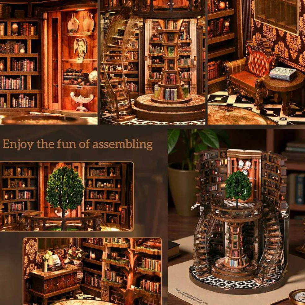 DIY Book Nook Kit - Tree of Knowledge