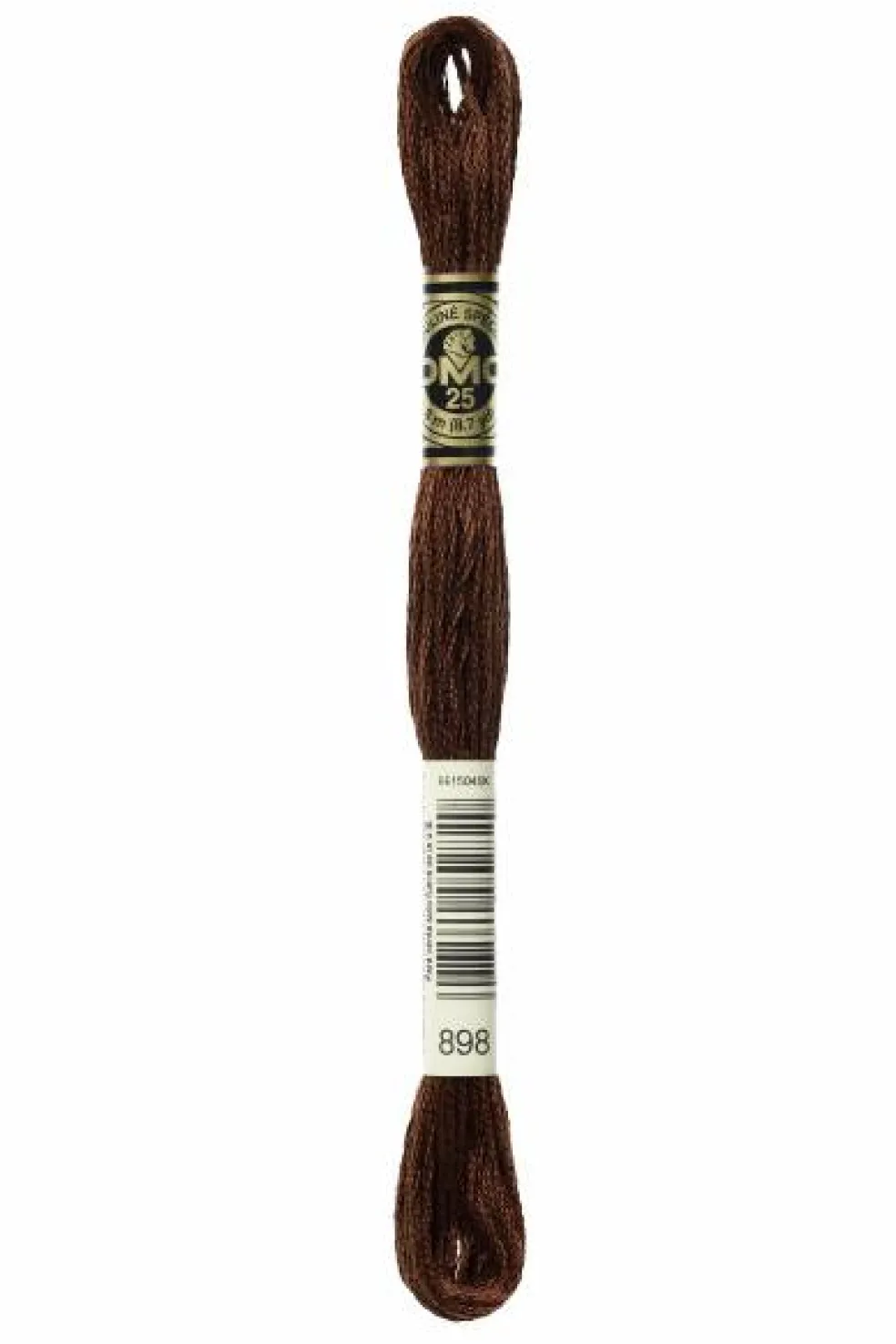 DMC® - 898 -- (Brown Ferret)-- Six-Strand Embroidery Floss Skein
