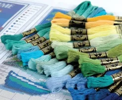 DMC Embroidery Floss Scenic Colors Tin (35 Colors)