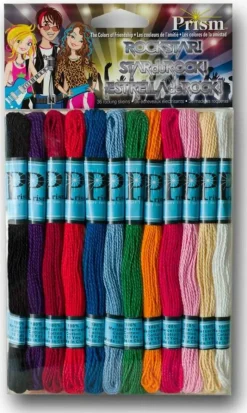 DMC Prism Rock Star Craft Thread Pack