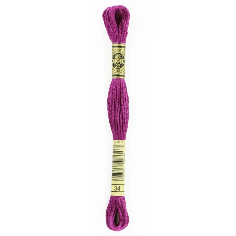 DMC® 117 6 Strand Cotton Embroidery Floss, Purple
