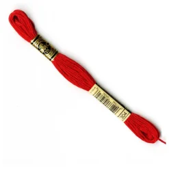 DMC® 117 6 Strand Cotton Embroidery Floss, Red