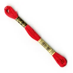DMC® 117 6 Strand Cotton Embroidery Floss, Red