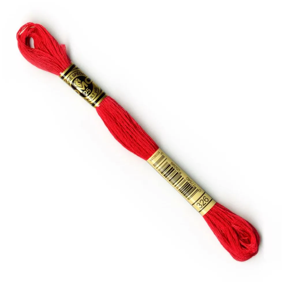 DMC® 117 6 Strand Cotton Embroidery Floss, Red