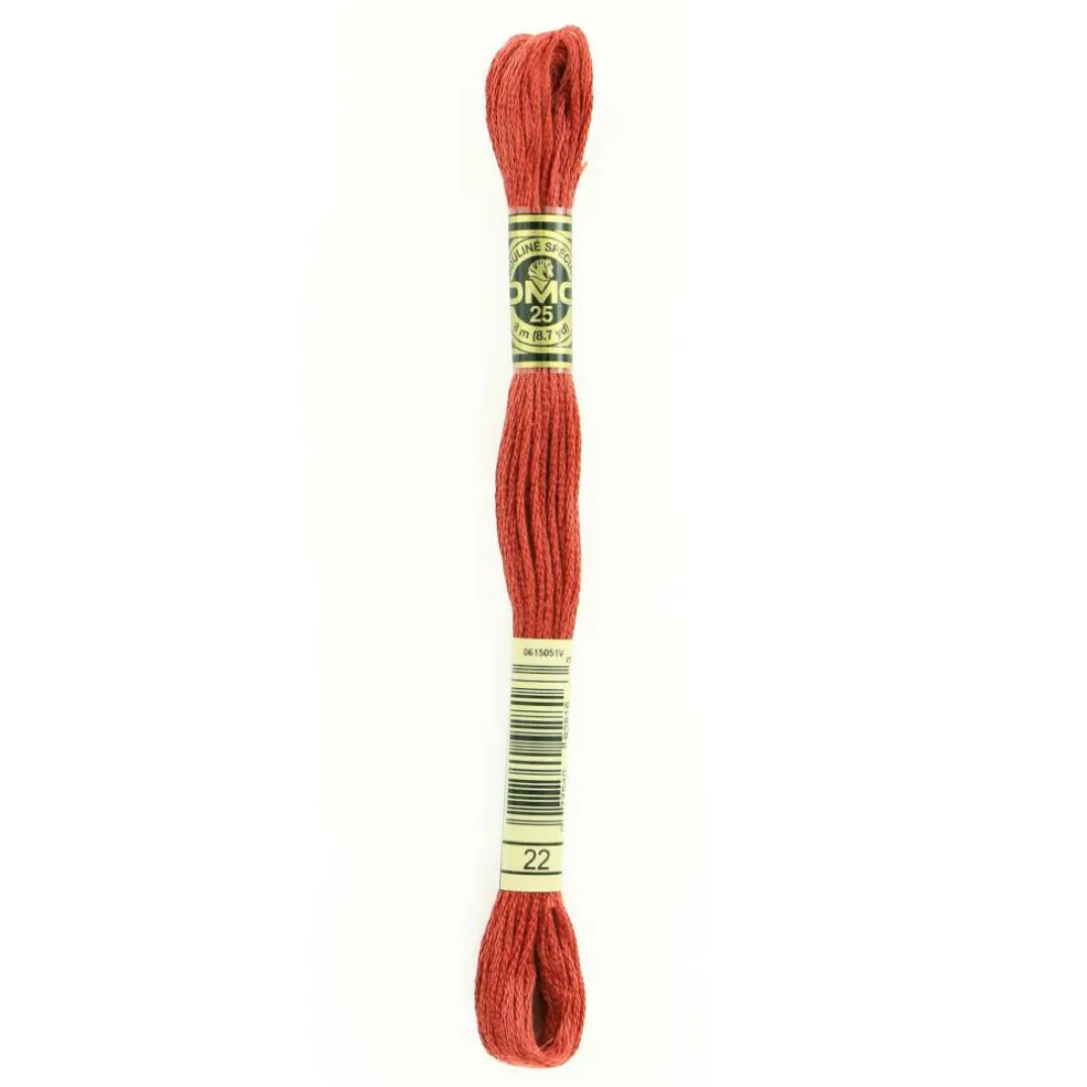DMC® 117 6 Strand Cotton Embroidery Floss, Red