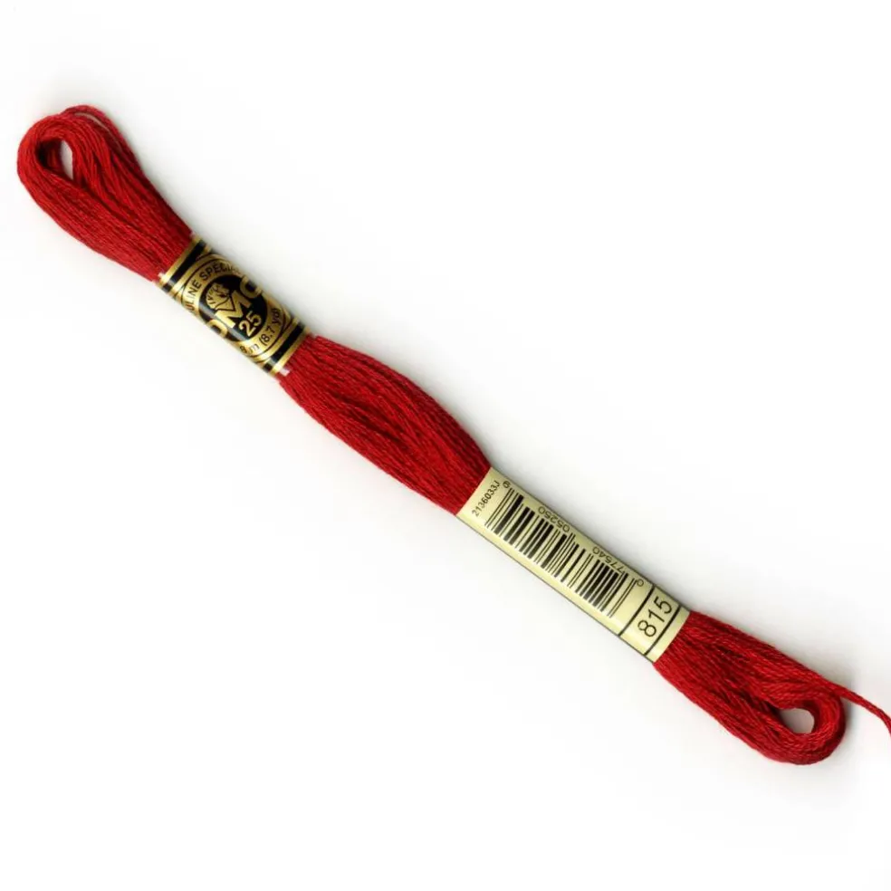 DMC® 117 6 Strand Cotton Embroidery Floss, Red
