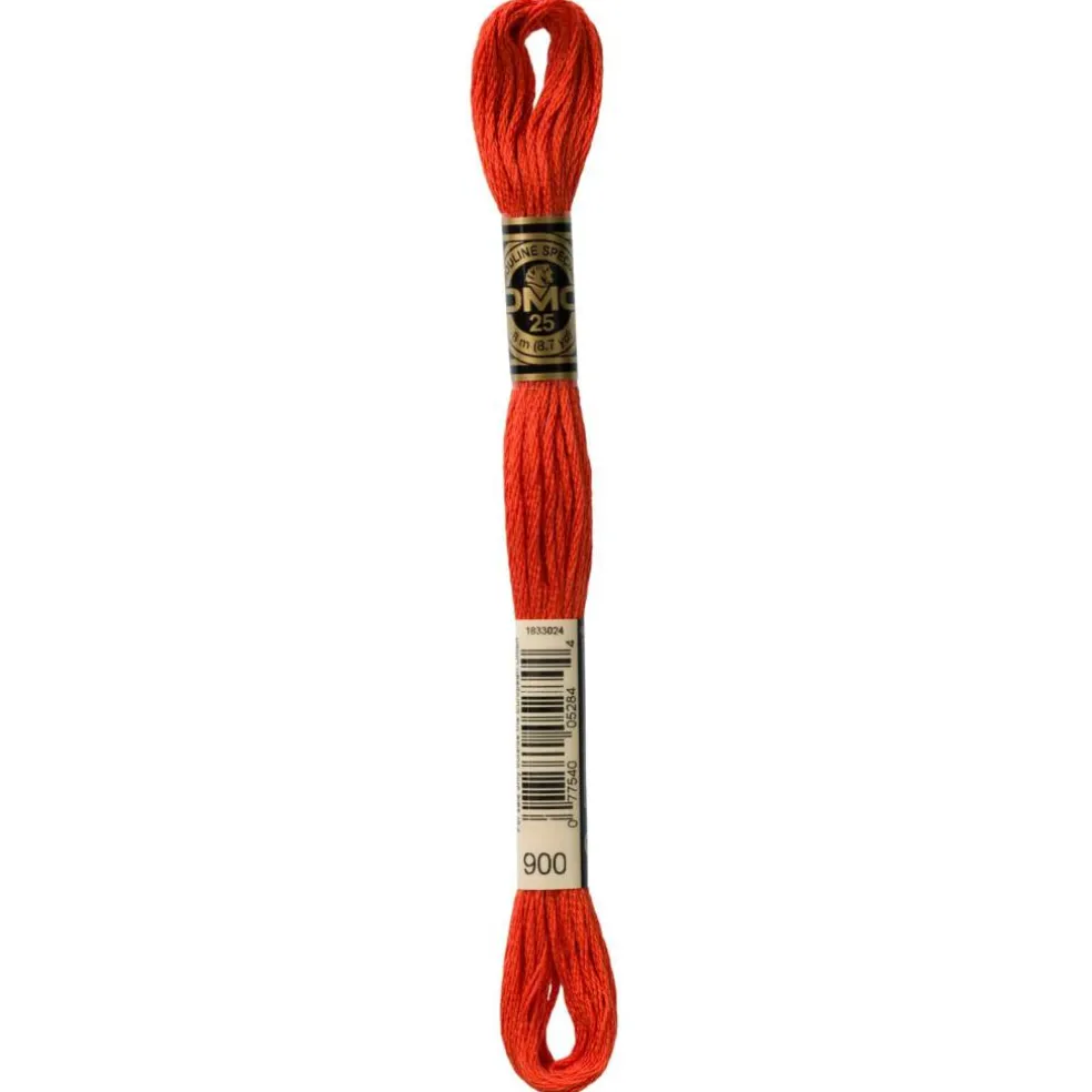 DMC® 117 6 Strand Cotton Embroidery Floss, Red