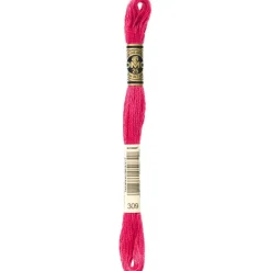 DMC® 117 6 Strand Cotton Embroidery Floss, Red