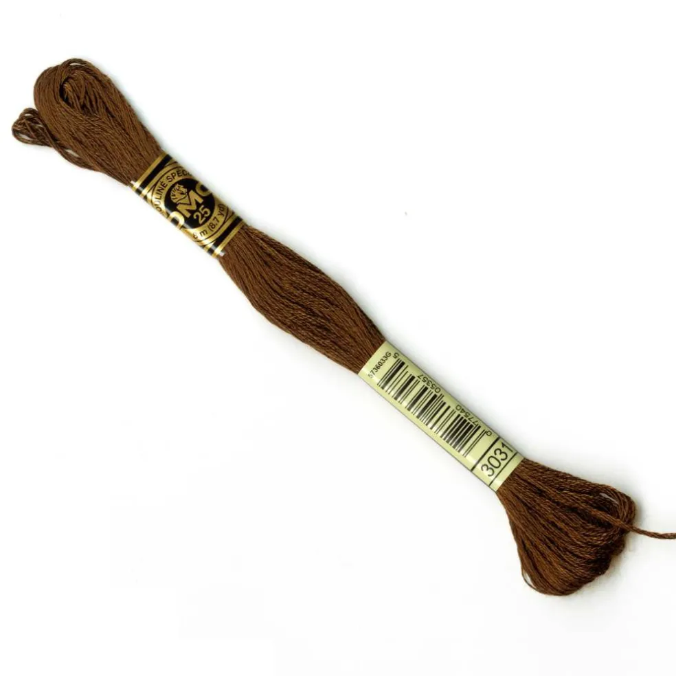 DMC® 6 Strand Embroidery Floss, Brown