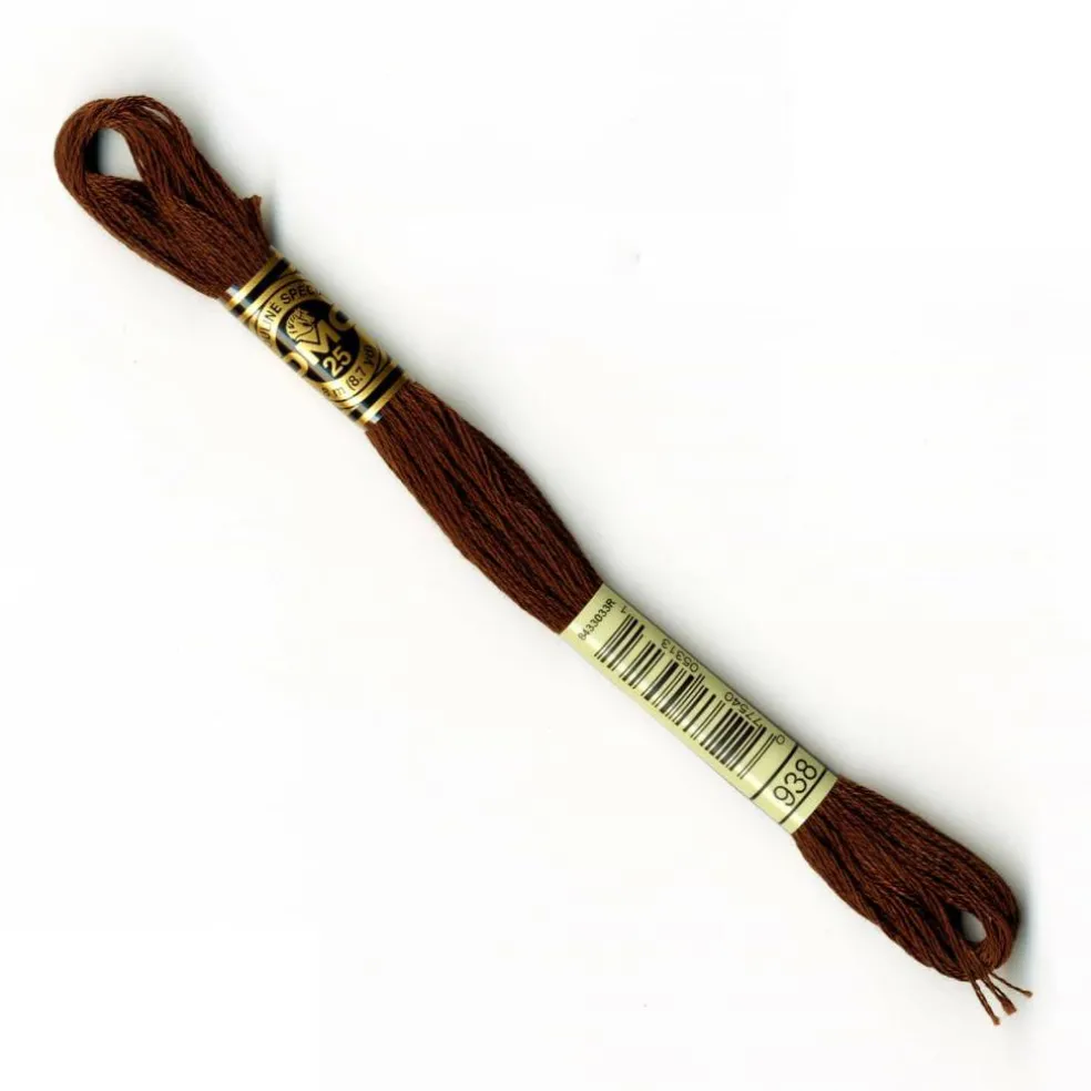 DMC® 6 Strand Embroidery Floss, Brown