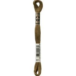DMC® 6 Strand Embroidery Floss, Brown