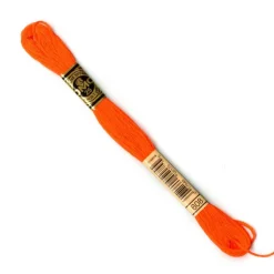 DMC® 6 Strand Embroidery Floss, Orange