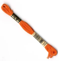 DMC® 6 Strand Embroidery Floss, Orange